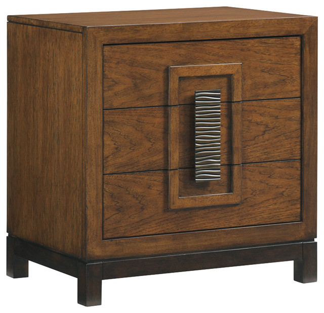 Tommy Bahama Island Fusion Isabela Nightstand 556621 Tropical Nightstands And Bedside