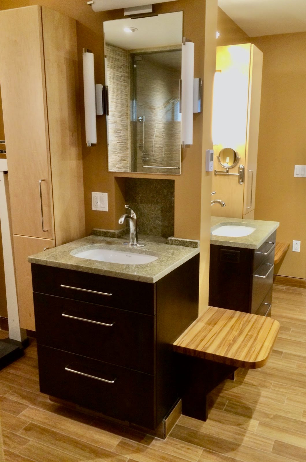 Five-Style Wood Bathroom
