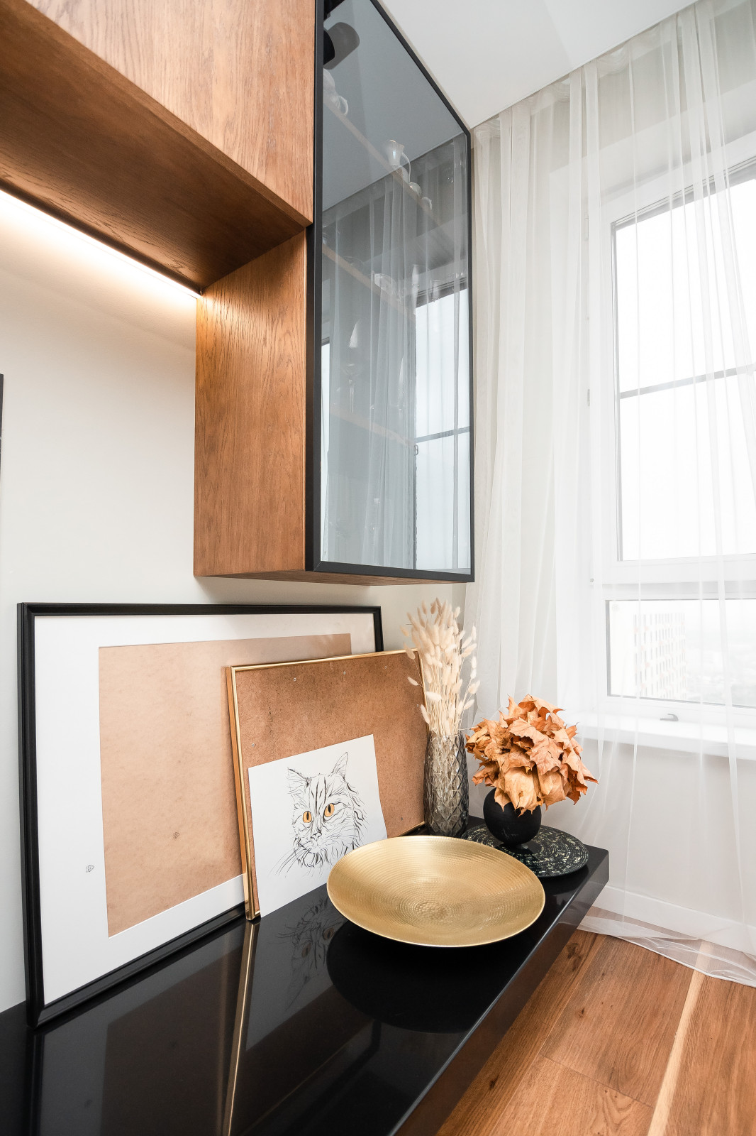 Кухня-гостиная в стиле минимализм