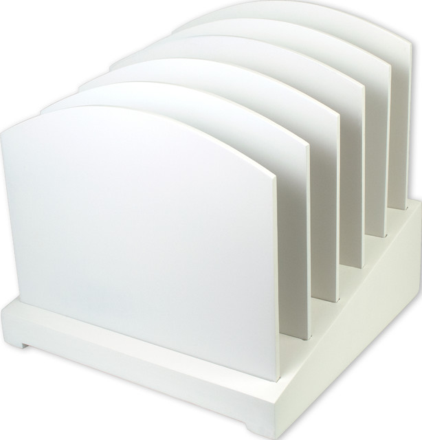 Incline File, White