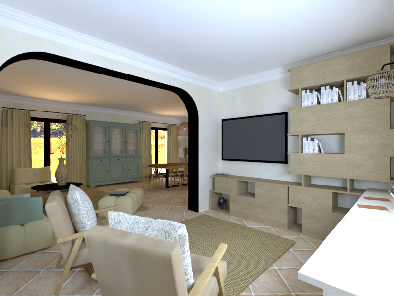 Le salon TV