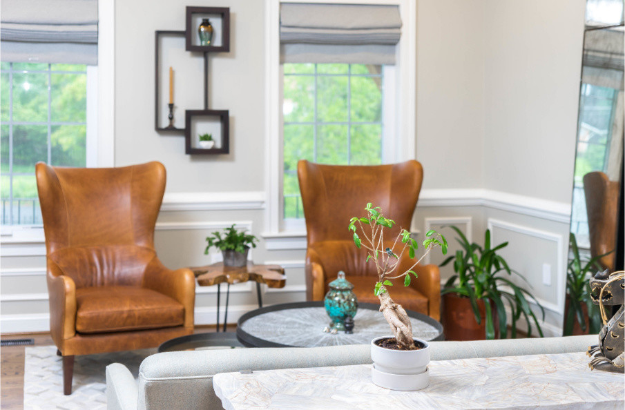 Earthy Urban Living Room