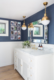 Bathroom of the Week: Clever Tile With a Nautical Touch (4 photos)