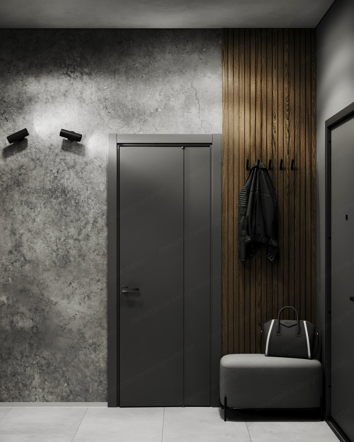 Дизайн проект 3 комнатной квартиры - ЖК Западный порт