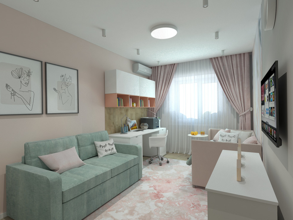 Проект 3-х комнатной квартиры в мкр. Южный