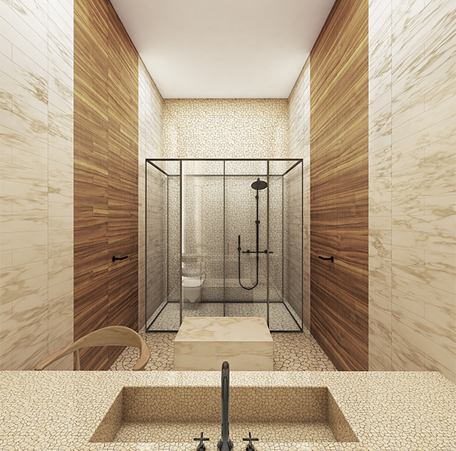 TEVILA POLANCO modern-badezimmer
