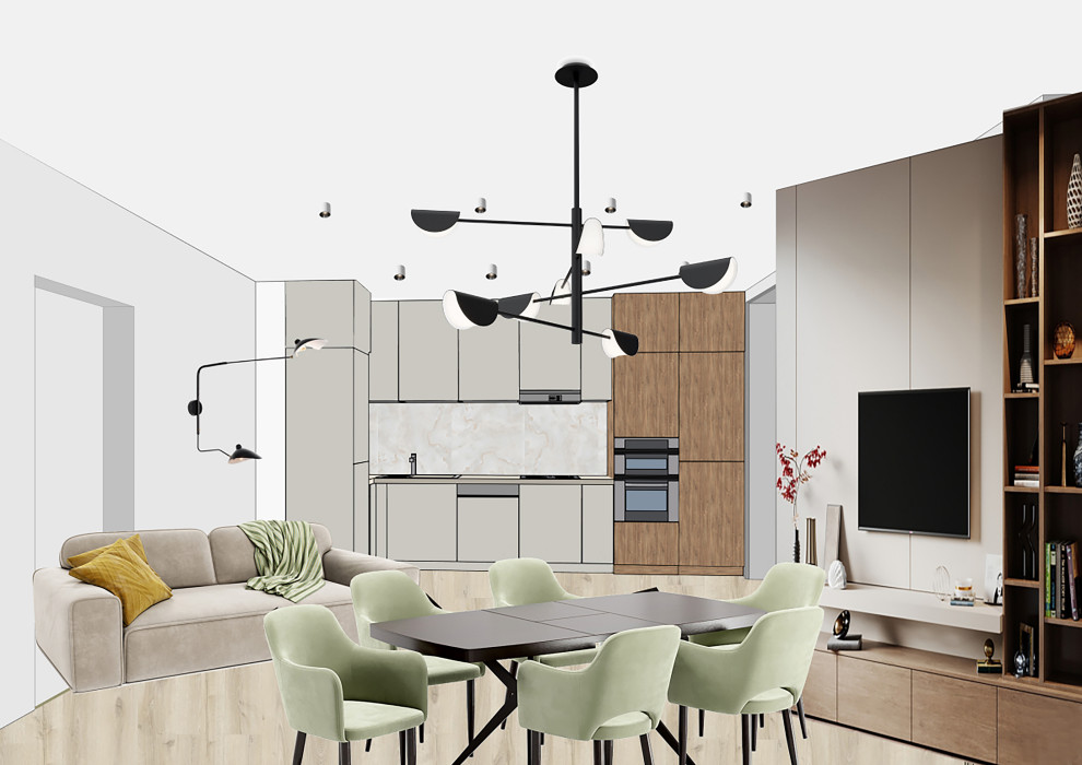 Коллаж кухни