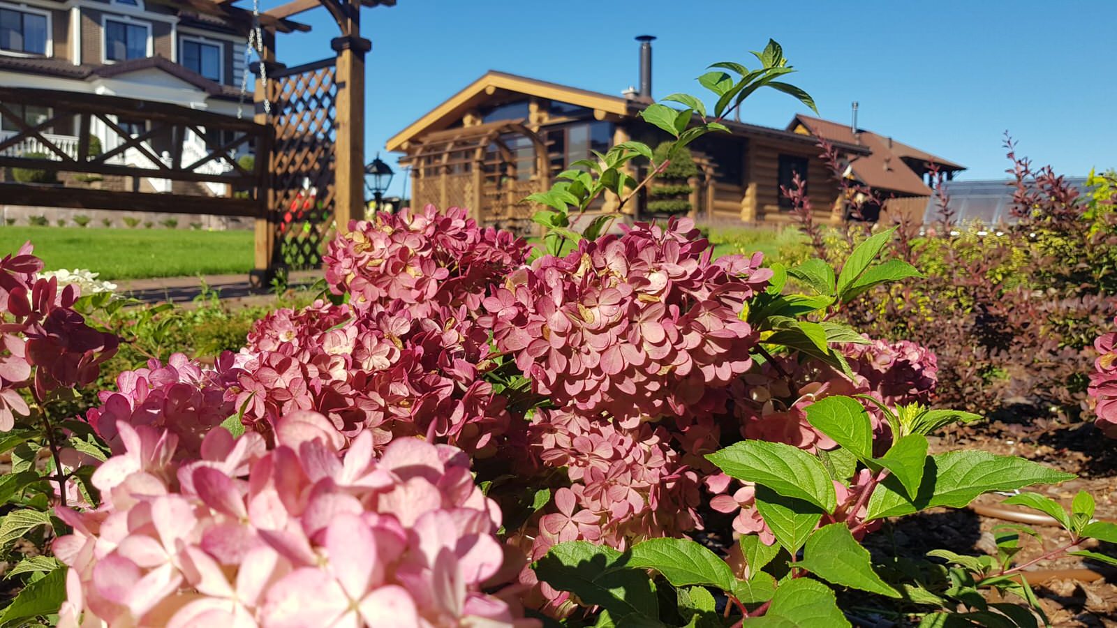 Дизайн участка с уклоном более 7 м.