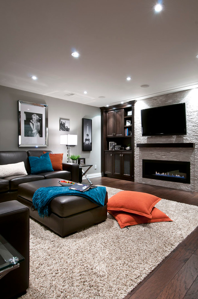 Home design - transitional home design idea in Toronto