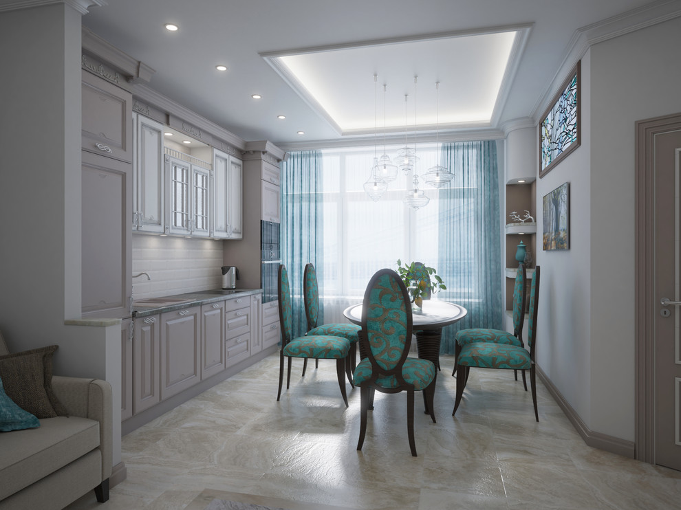 Дизайн-концепция однокомнатной квартиры в Москве