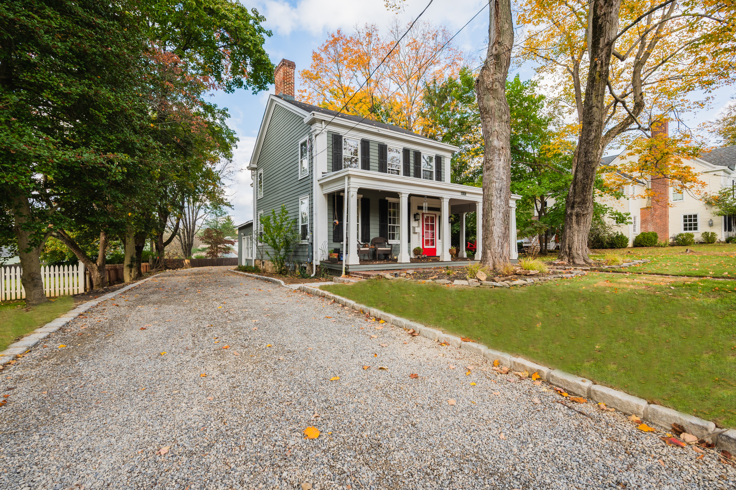 Historical Barn and Driveway Build