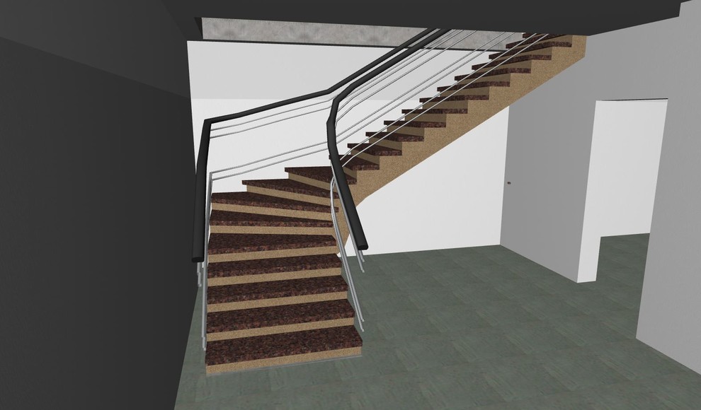 Монолитная лестница