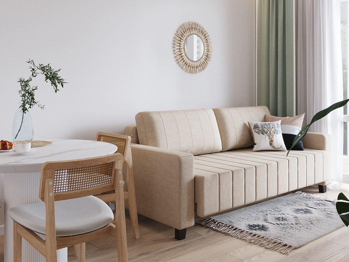 Современный интерьер с сканди нотками