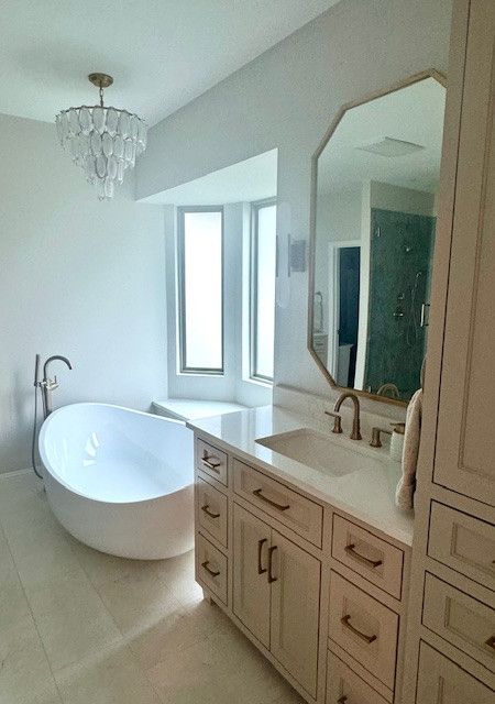 Elegant Primary Bathroom Renovation