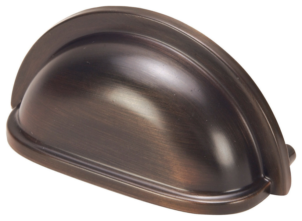 Hardware House 3" Cabinet Cup Pull, Classic Bronze