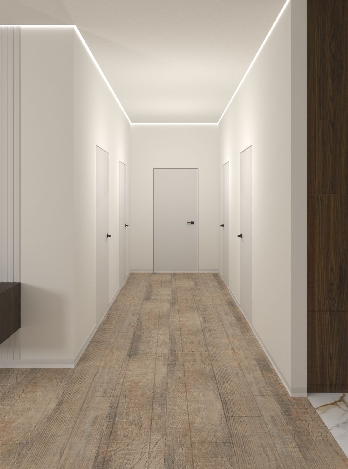 Интерьер квартиры в классическом современном стиле