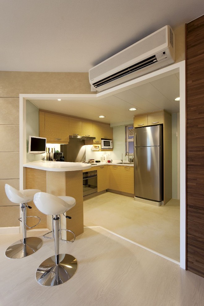 Pacific Palisades (Hong Kong) Modern Kitchen Hong Kong by S.I.D