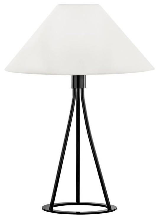 Sonneman Tetra Tetra Table Lamp, Gloss Black