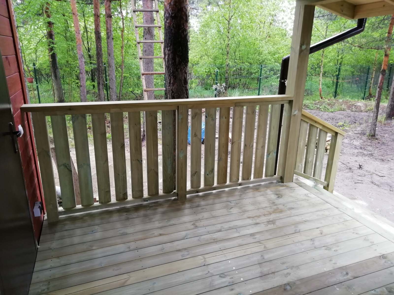 Терраса с навесом в Ульяновке