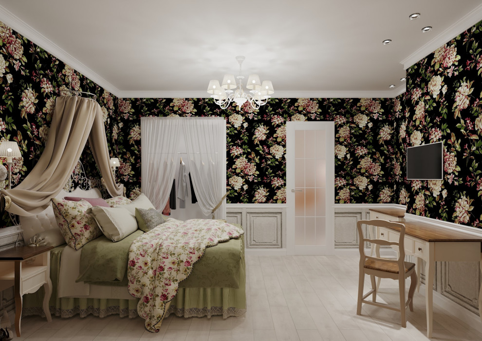 Дизайн - проект для романтичной, нежной и семейной женщины.