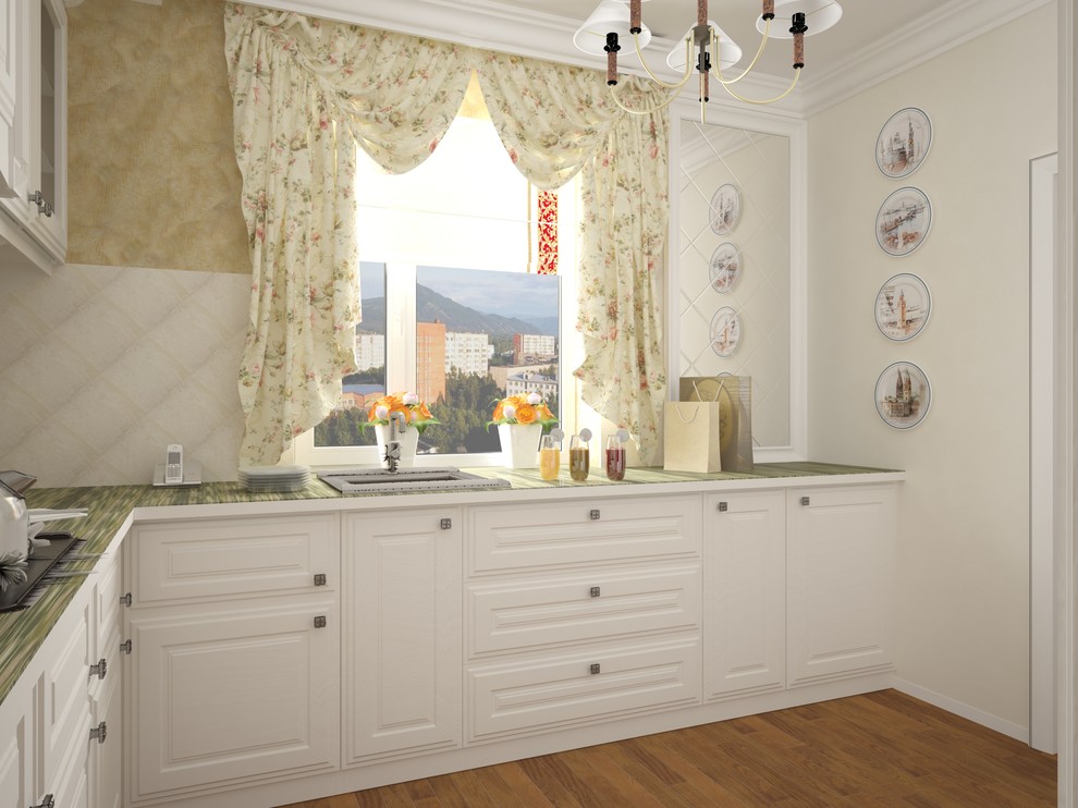 Интерьер двухуровневой квартиры. Солнечная поляна.