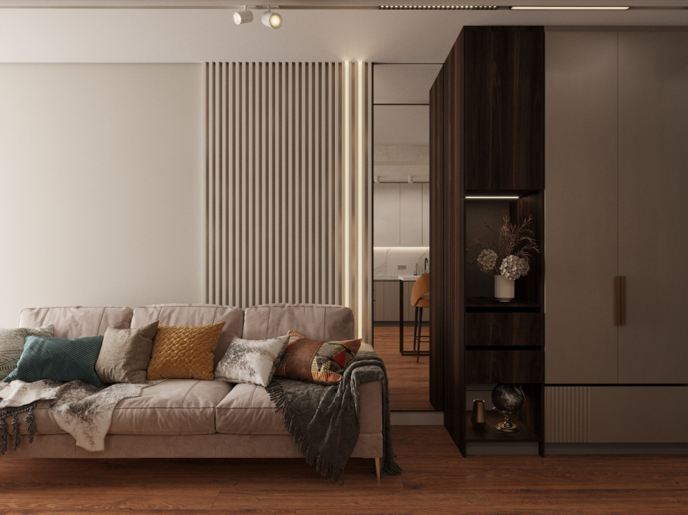 Однушка в доме с террасами