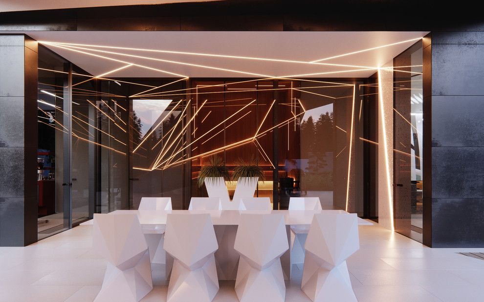 Проект Parametric residence - дизайн интерьера