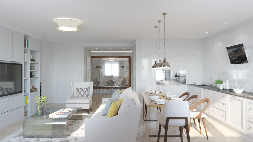 Трехкомнатная квартира в ЖК "Невский стиль"