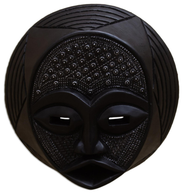 NOVICA Kafui And African Wood Mask
