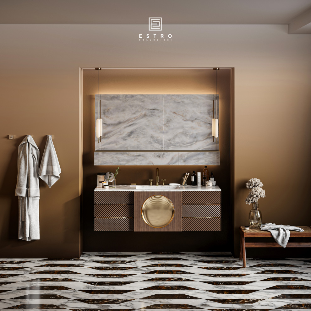 Ванная комната в апартаментах /  Bathroom in the apartments