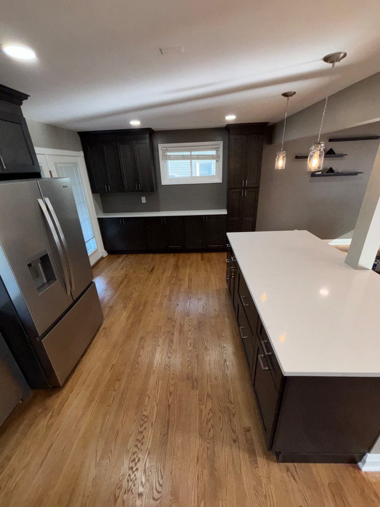 Open concept kitchen