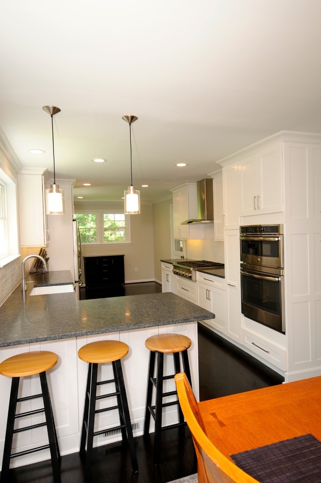 Inspiration for a transitional kitchen remodel in DC Metro