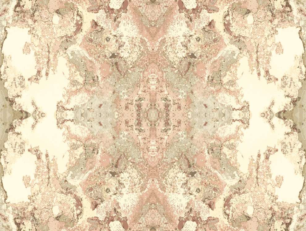 York Wallcoverings NA0595 Inner Beauty Wallpaper Pink Contemporary