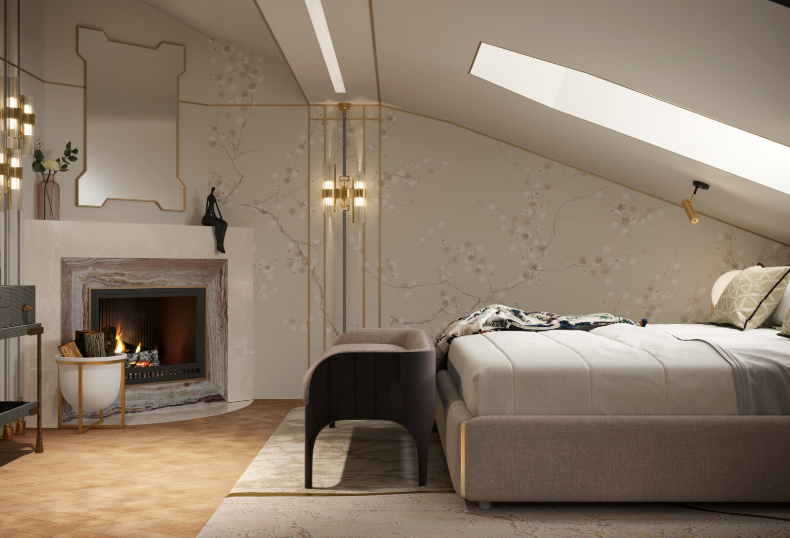 Проект двухуровневой квартиры на ул.Тверская