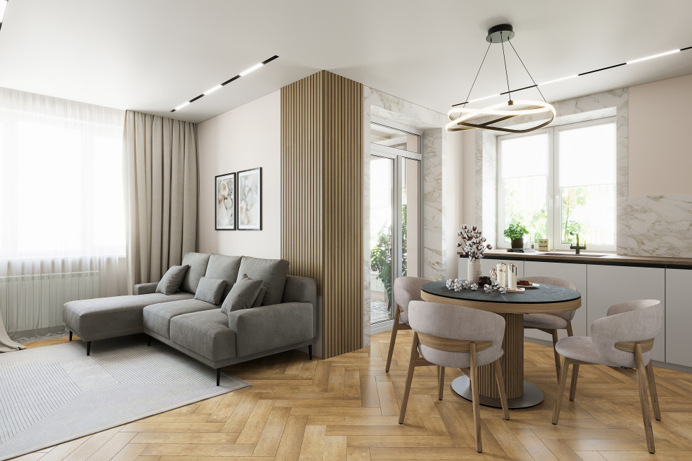 Проект 3х-комнатной квартиры.