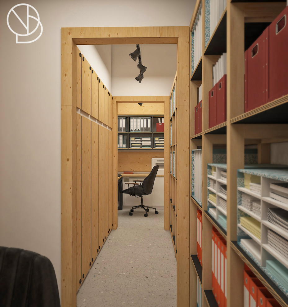 Зона персонала, вход