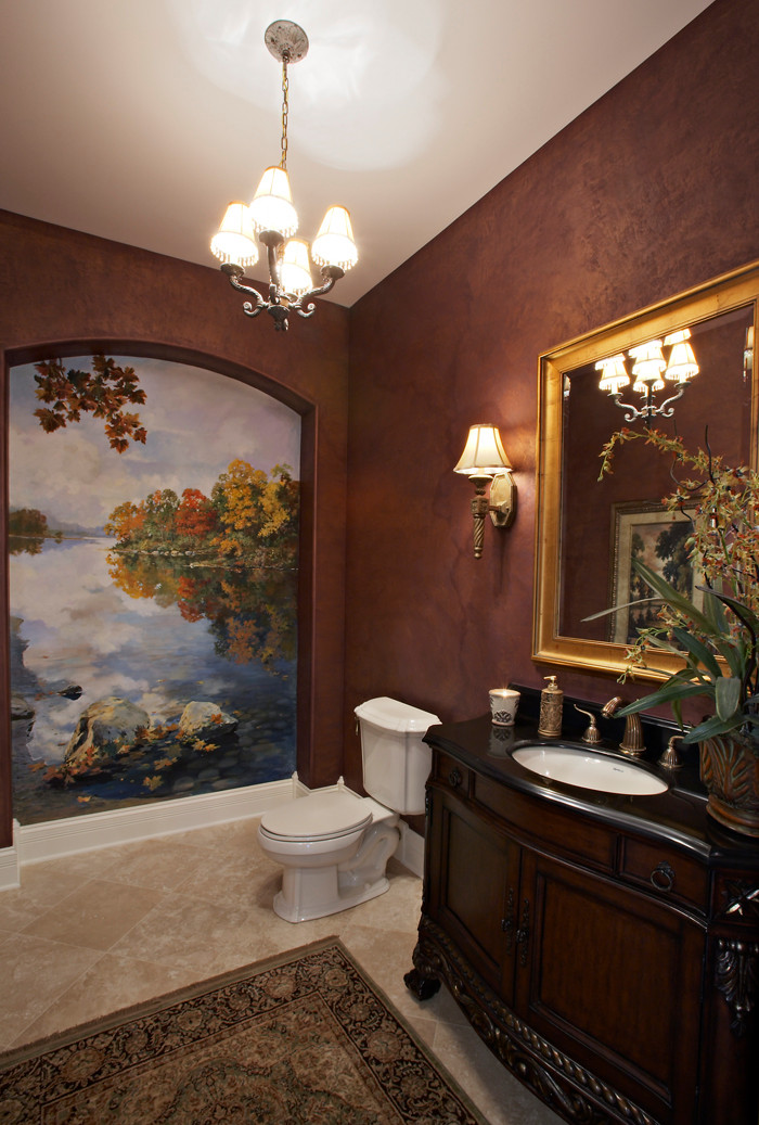 Burgundy Bathroom Ideas Houzz