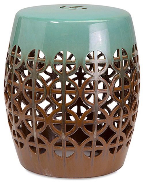 Regal And Classic Multi Estair Oversized Ceramic Garden Stool Decor Regal And Classic Multi Estair Oversized Ceramic Garden Stool Decor Asian Accent Stools By Gwg