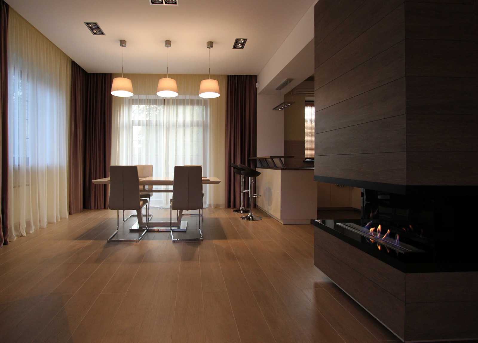 Интерьер загородного дома в  СНТ "Хуторок"