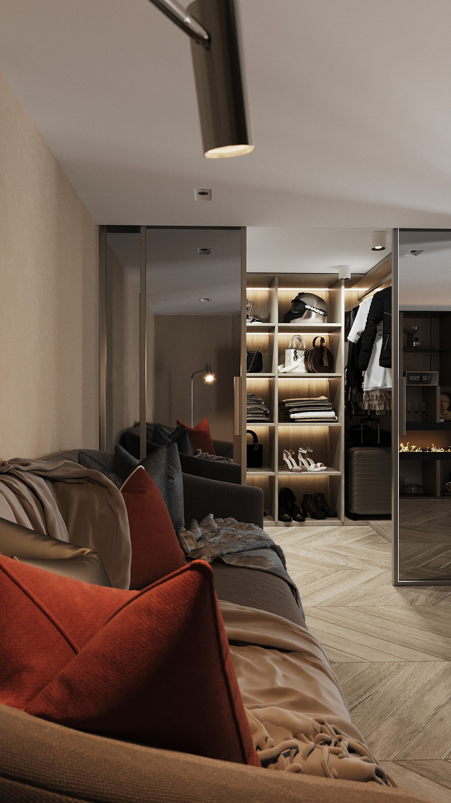 Двухуровневая квартира в жк Онега