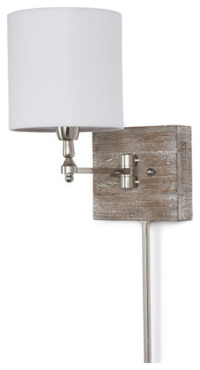 Swing Arm Pinup Sconce Rustic Wall Lamps By Lighting Swing Arm Pinup Sconce
