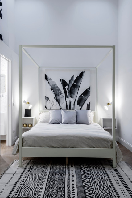 Residenza di charme in una corte d' epoca contemporary-bedroom