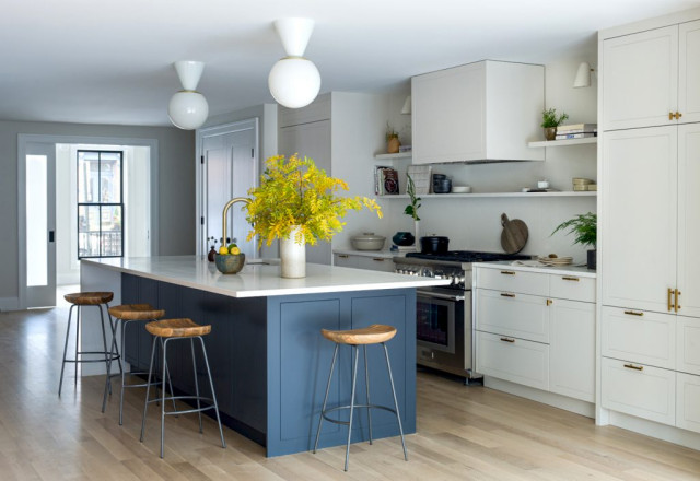 Bloomfield Street Duplex mid-century-kueche