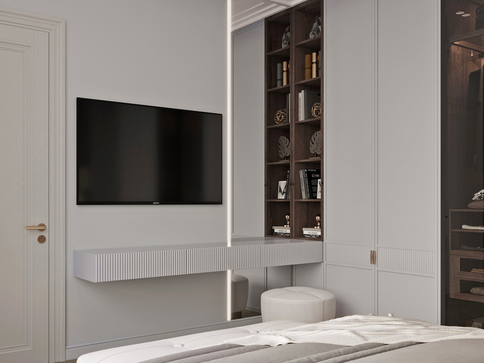 Дизайн-проект жилого дома в ЖК «Сердце Столицы» 80.3 кв.м