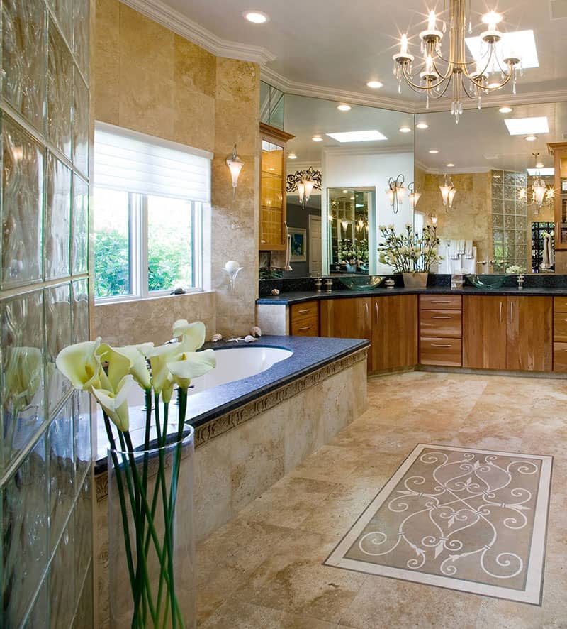 Bathroom - traditional bathroom idea in Denver