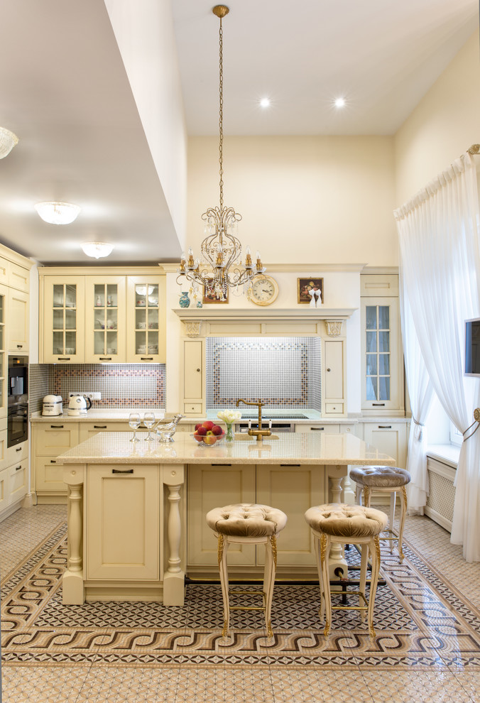 Кухня в мансарде