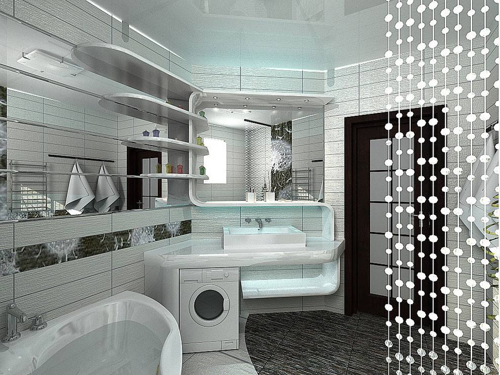 Двухэтажный дом минимализм