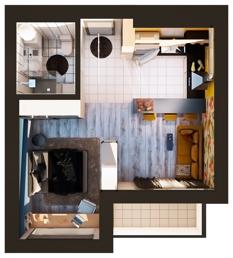 Однокомнатная квартира в ЖК "Святобор"