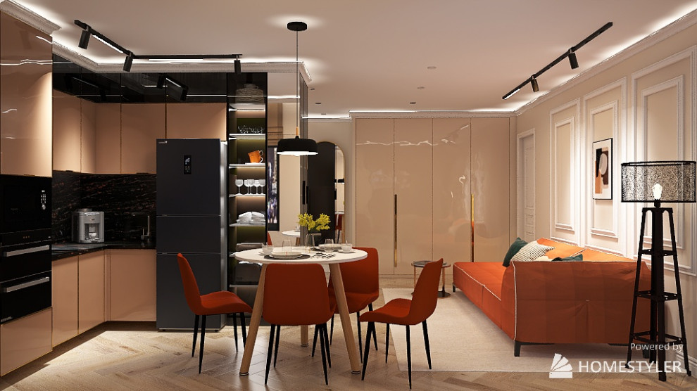 Кухня-гостиная