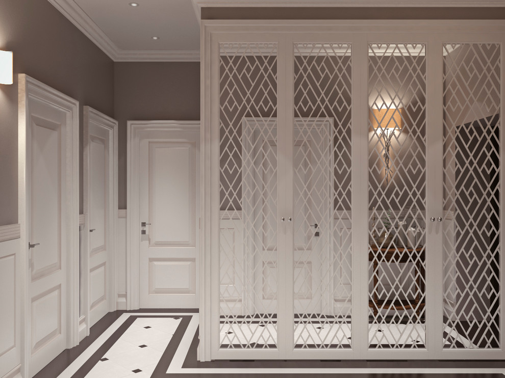 Двухкомнатная квартира в классическом стиле в Моксве.